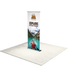 36" Vinyl Silver Step Premium Retractable Banner Stand