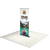 36" Vinyl Silver Step Premium Retractable Banner Stand