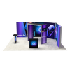 20ft Firefly Pavilion Lightbox Double-Sided Backlit Display with 2 Counters