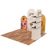 10ft Monarch, Oak Flooring, Merchandiser