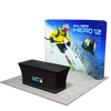 10ft QuickZip Curved, 6ft Ultra-Fit Table Throw