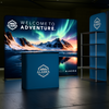 10ft QuickZip Lightbox, Podium, Showtime