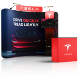 10ft QuickZip™ MAX Curved Double-Sided Trade Show Display