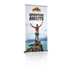 48" Vinyl Silver Step Premium Retractable Banner Stand