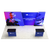 20ft Angled Firefly Lightbox Single-Sided Backlit Display with 2 Counters