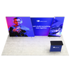 20ft Angled Firefly Lightbox Single-Sided Backlit Display with 1 Counter
