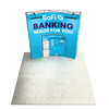 8ft Perfect-Pop™ - Curved Trade Show Display with 2 lights
