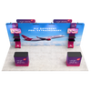 20ft QuickZip™ - Mega Max Single-Sided Display with 4 Lights