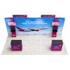 20ft QuickZip™ - Mega Max Double-Sided Display with 4 Lights