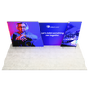 20ft Angled Firefly Lightbox Double-Sided Backlit Display