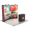 10ft Perfect-Pop Curved with Lights, Hard Case and Podium Print - $1,224.99