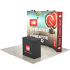 10ft Perfect-Pop Curved with Lights, Hard Case and Podium Print - $1,224.99