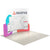 10ft QuickZip Curved fabric trade show display with printed curved backdrop, no counter shown.