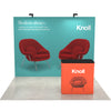 10ft Perfect-Pop Straight with Lights, Hard Case and Podium Print - $1,224.99