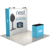 8ft Perfect-Pop Curved with Lights, Hard Case and Podium Print - $1,124.99