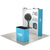 8ft Perfect-Pop Curved with Lights, Hard Case and Podium Print - $1,124.99