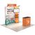 Rush 8ft QuickZip Max Curved portable fabric display featuring curved wall, shelves, monitor tower, and counter, designed for quick turnaround.
