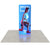 Lightweight QuickZip Lightbox Banner Stand with illuminated tension fabric panel and sturdy base supports.