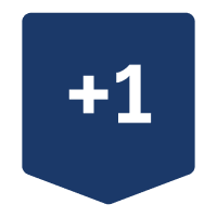 +1 points icon